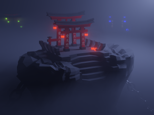 the gates to the unknown worlds 3D Model