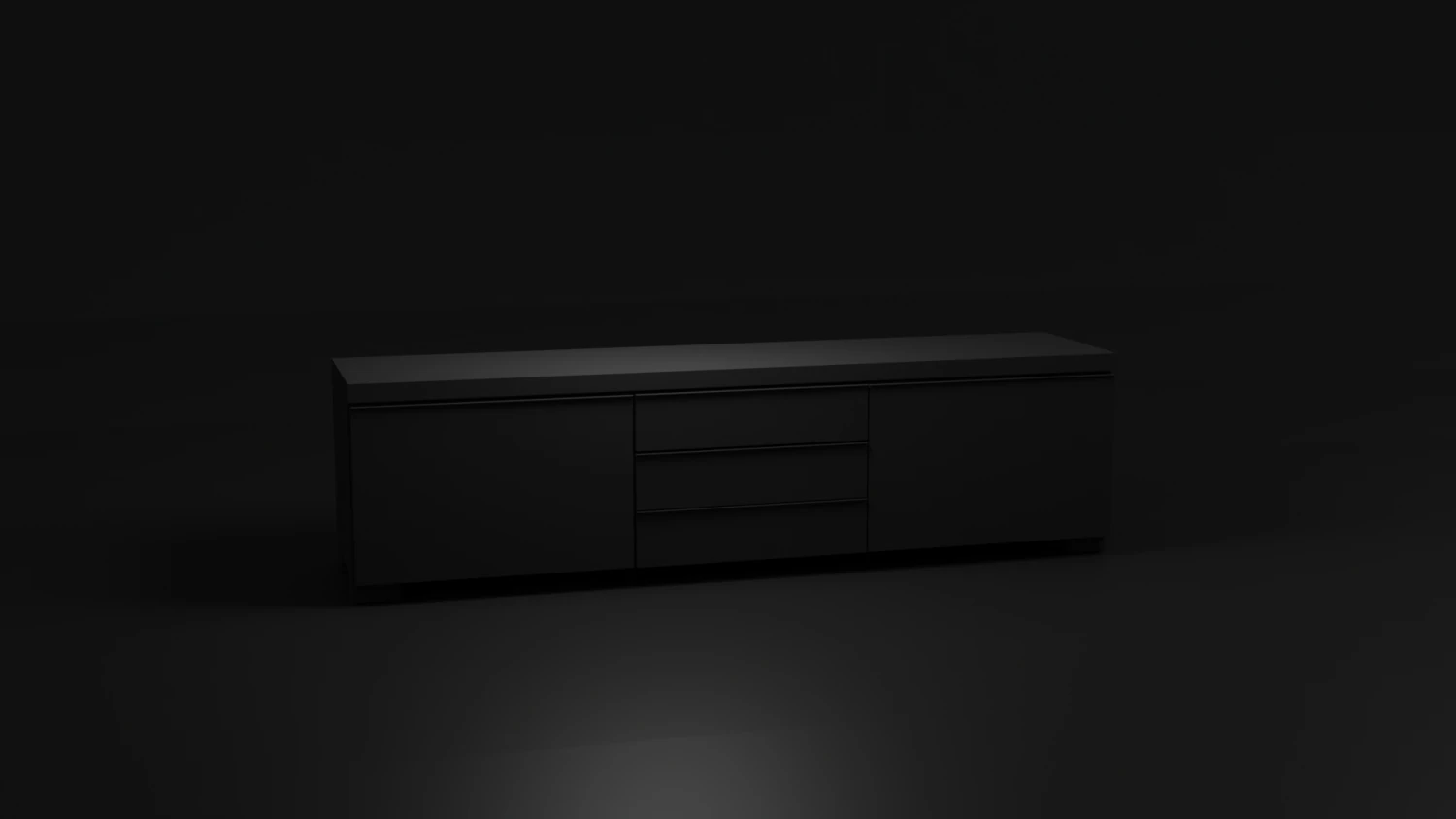 ikea besta burs tv stand 3D Model .c4d .max .obj .3ds .fbx .stl .blend 