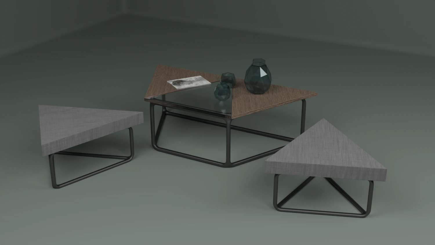 the set includes a table and chair 3D Model .c4d .max .obj .3ds .fbx .stl .blend 