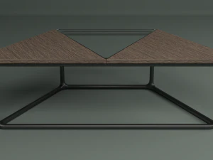 the set includes a table and chair 3D Model