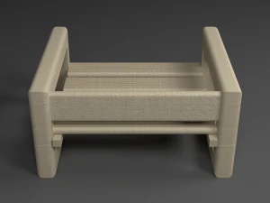 Table and table for the garden 3D Model