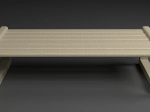 Table and table for the garden 3D Model