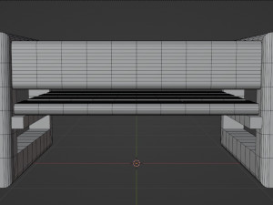 Table and table for the garden 3D 모델