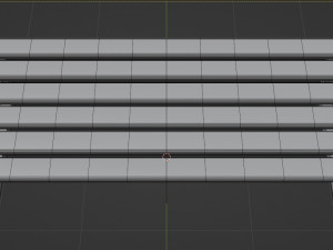 Table and table for the garden 3D 모델