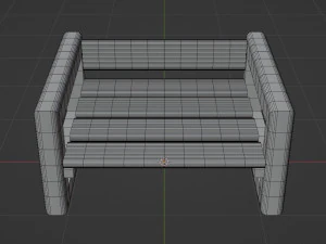 Table and table for the garden 3D Model