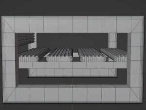 Table and table for the garden 3D Model