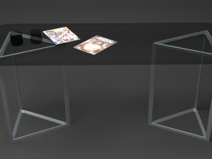 The kitchen table Modèle 3D
