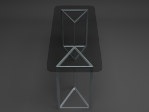 The kitchen table Modèle 3D