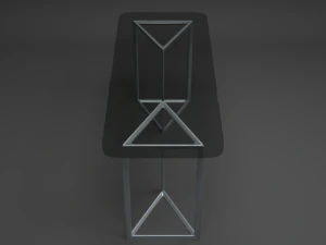 The kitchen table 3D Model