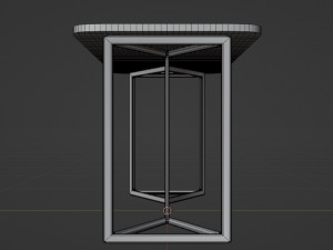 The kitchen table Modèle 3D