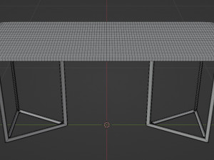 The kitchen table Modèle 3D