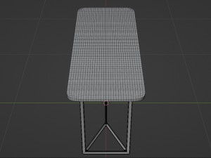 The kitchen table Modèle 3D