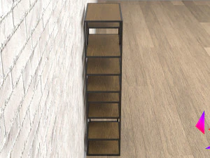 Floor shelf 3D Model