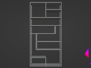 Floor shelf 3D Model