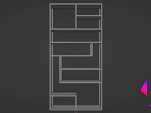 Floor shelf 3D Model