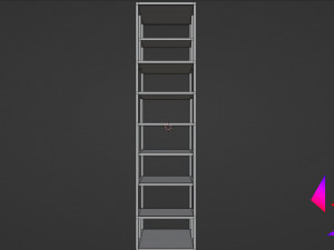 Floor shelf 3D Model