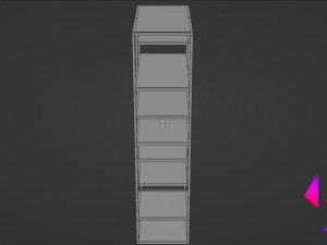 Floor shelf 3D Model