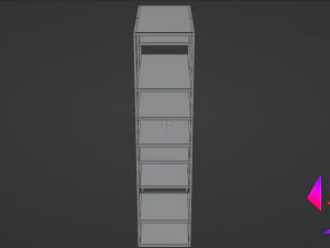 Floor shelf 3D Model