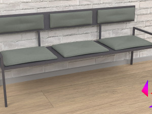 Bench Model 3D