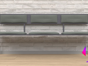 Bench Model 3D