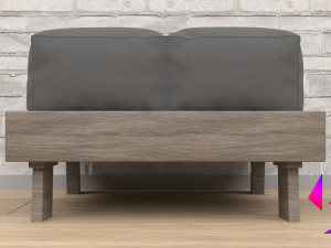 Ottoman 3D-Modell