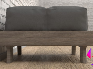 Ottoman 3D-Modell