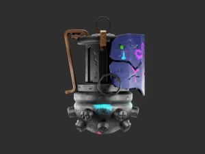 grenade jinx Modello 3D