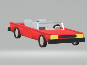 red car 3D Model