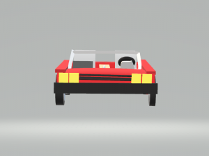red car 3D Model