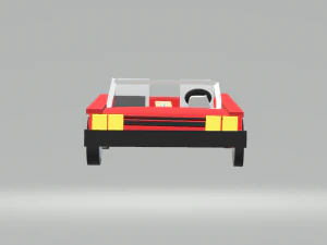 red car 3D Model