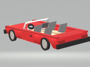 red car 3D Model