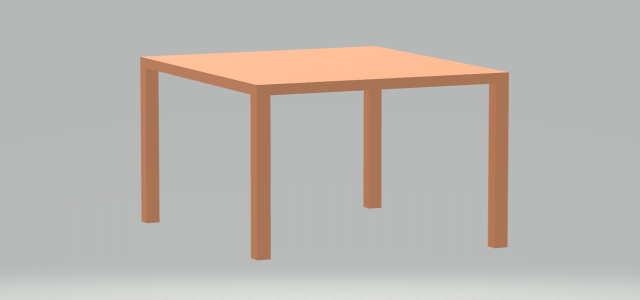 table Modelo 3D .c4d .max .obj .3ds .fbx .stl .blend 
