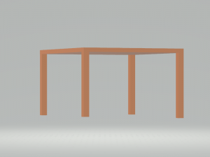 table Modelo 3D