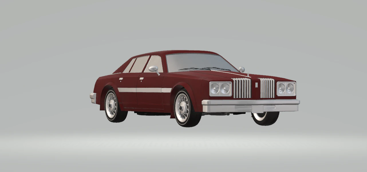 Car sedan 3D Model .c4d .max .obj .3ds .fbx .stl .blend 