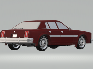 Car sedan 3D Model
