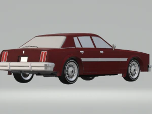 Car sedan 3D Model