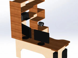 working table 3D Model
