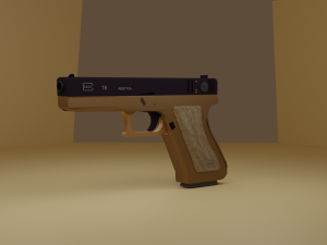 Glock 18 Modelo 3D