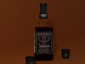 Джек Дэниелс 3D Модель