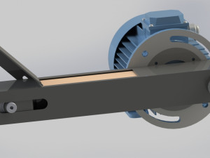 belt grinder Modello 3D