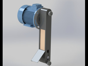 belt grinder Modello 3D