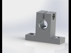 Shaft support SK Modelo 3D