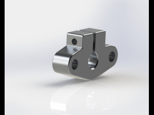Shaft support SHF Model 3D