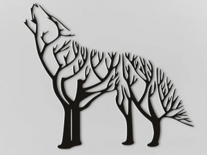wolf ready to print 3d 3D 模型