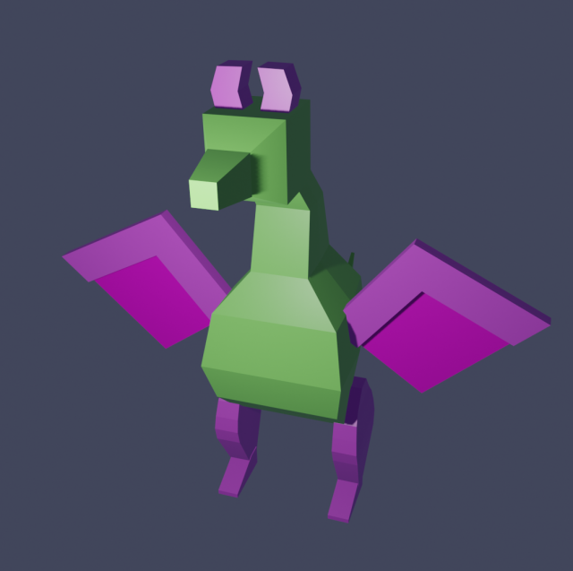 dragon 3D Модель .c4d .max .obj .3ds .fbx .stl .blend 