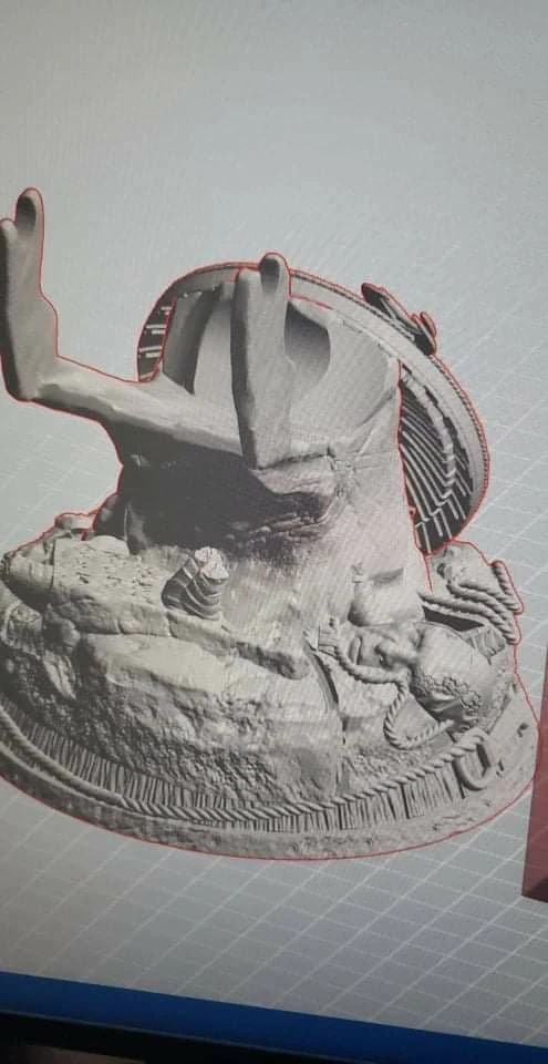 soporte para control ps4 de god of war 3D Print Model .c4d .max .obj .3ds .fbx .stl .blend 