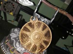 soporte para control ps4 de god of war 3D Print Model