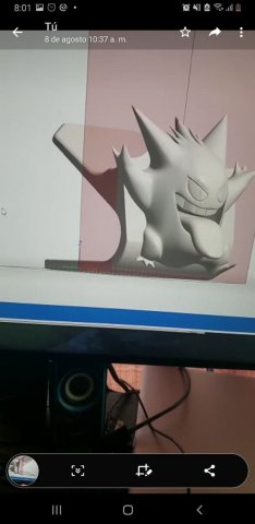 soporte para control nintendo switch de gengar 3Dプリントモデル .c4d .max .obj .3ds .fbx .stl .blend 