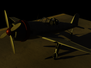 Flugzeuk Modèle 3D