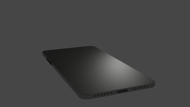 iphone 13 3D Модель .c4d .max .obj .3ds .fbx .stl .blend 